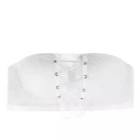 Strapless Gathered Non-Slip Bra