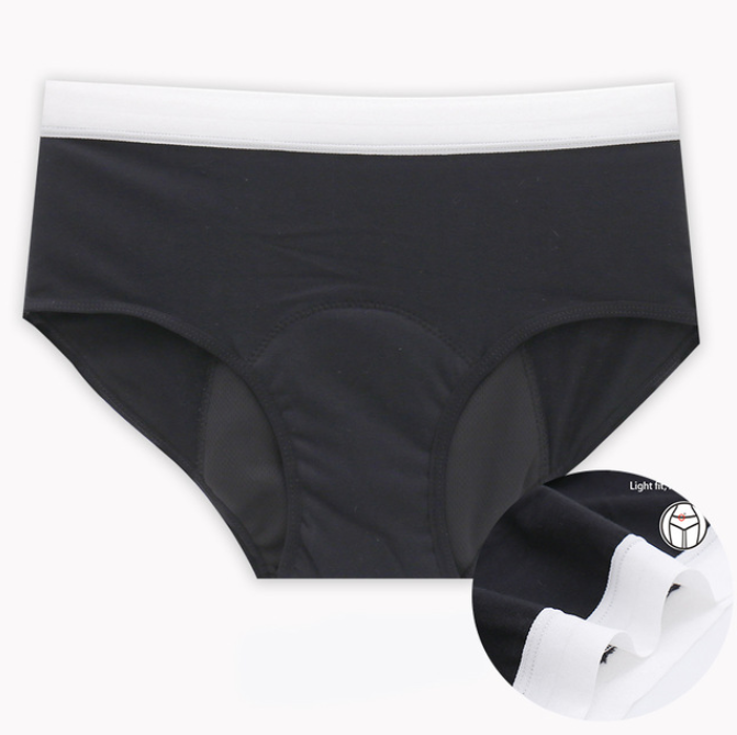 Leak Proof Menstrual Panties Heavy Absorbency Four-Layer Leakproof Women Period Underswear