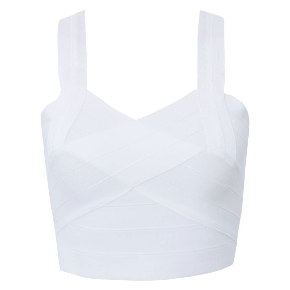 Women Backless Camis Sexy Tank Top Crop Bandage