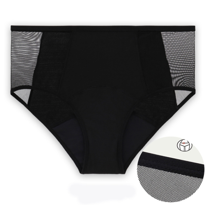 Leak Proof Menstrual Panties Heavy Absorbency Four-Layer Leakproof Women Period Underswear