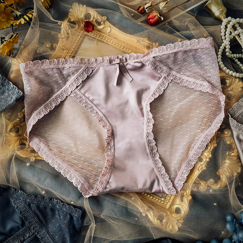 Sexy French Lace Underwear Women\'S Transparent