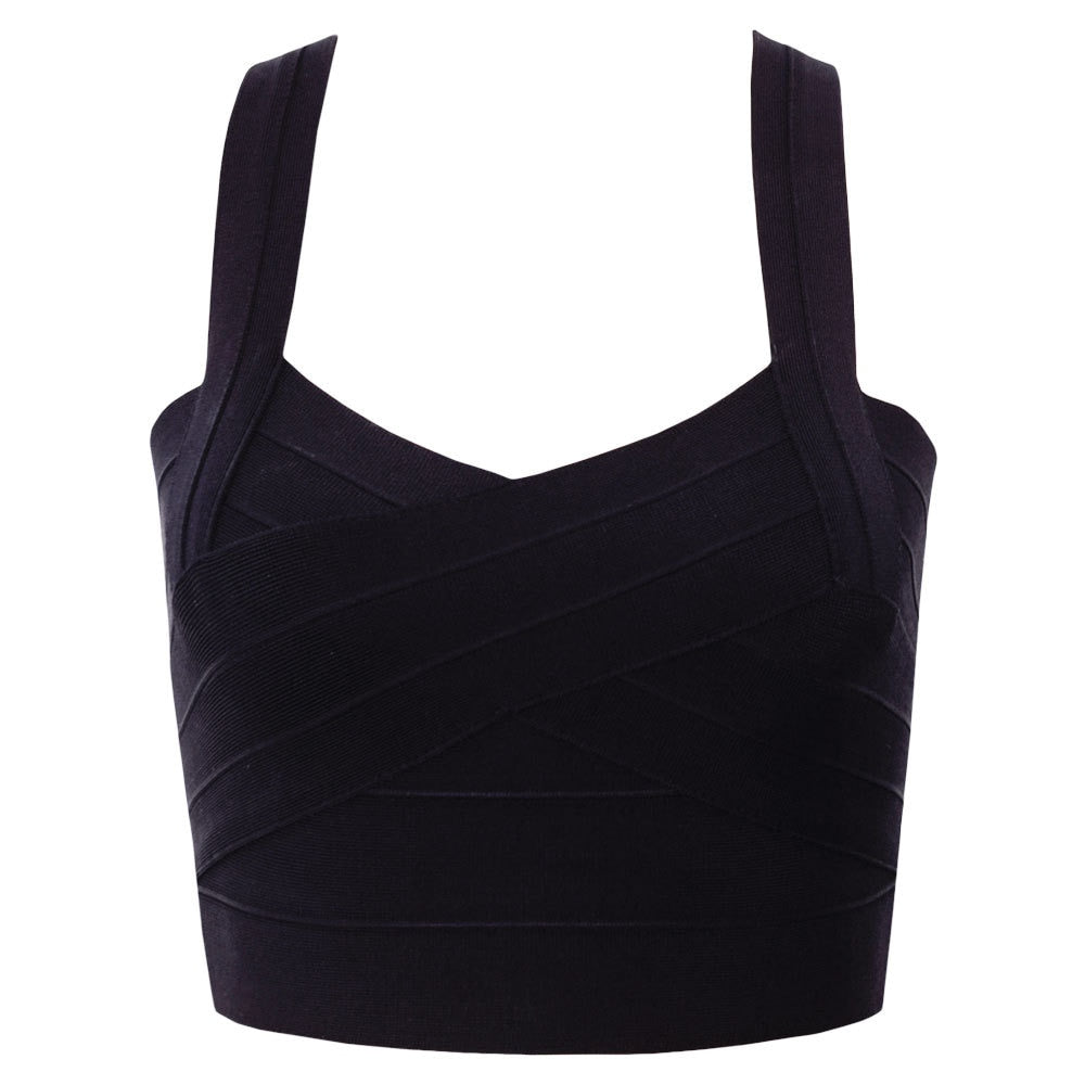 Women Backless Camis Sexy Tank Top Crop Bandage