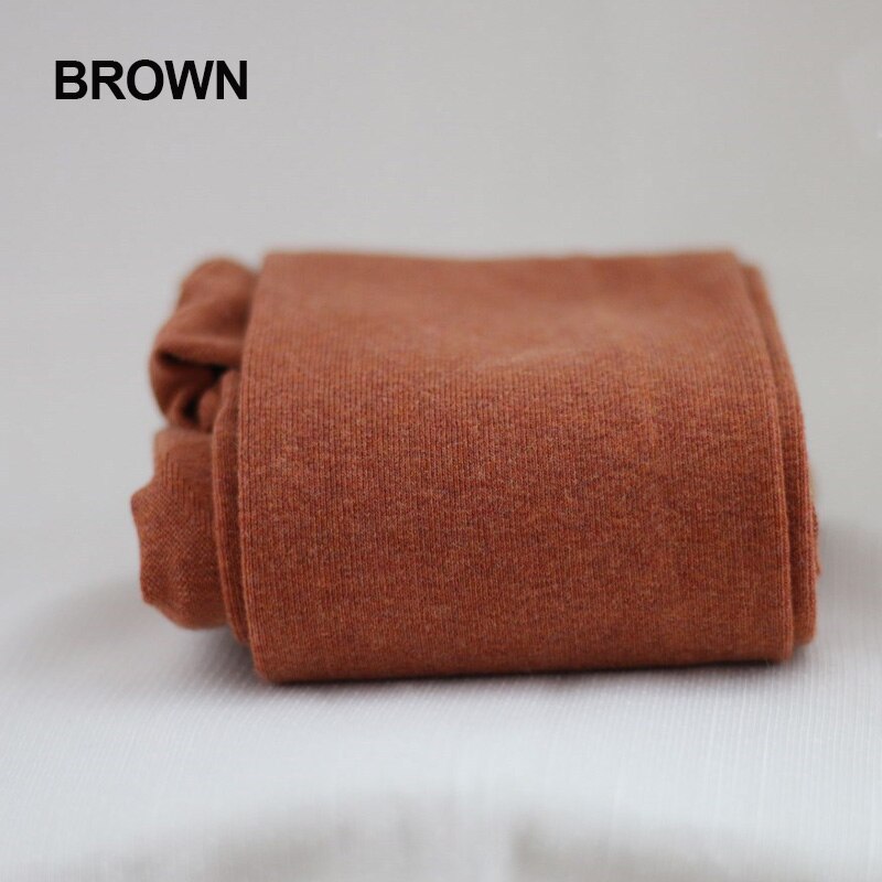 Warm Pantyhose Tights High Elastic Waist Thick Stockings Tights Female Striped Pantyhose 16 Solid Color Autumn Winter Tights