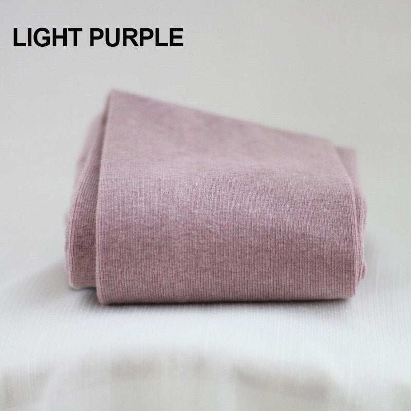 Warm Pantyhose Tights High Elastic Waist Thick Stockings Tights Female Striped Pantyhose 16 Solid Color Autumn Winter Tights