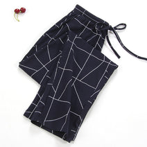 Women Sleep Bottoms 100% Cotton Pajama Pants Comfortable Pantalon