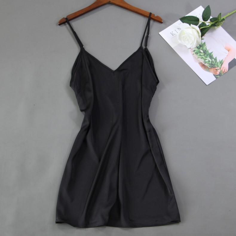 Women Satin Lace Sleepwear 2 PCS Nightgown Sexy Robe Set Bridesmaid Intimate - MinoExpress