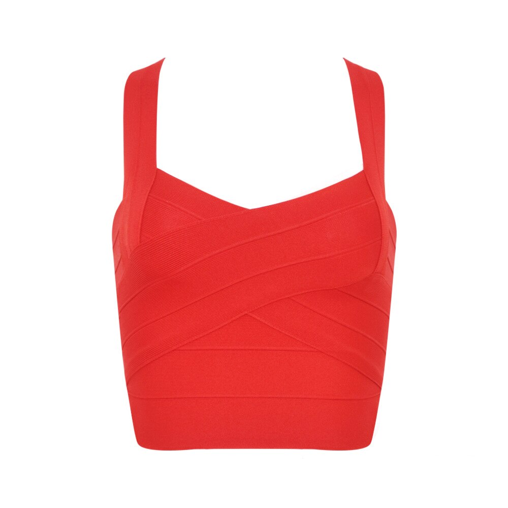 Women Backless Camis Sexy Tank Top Crop Bandage